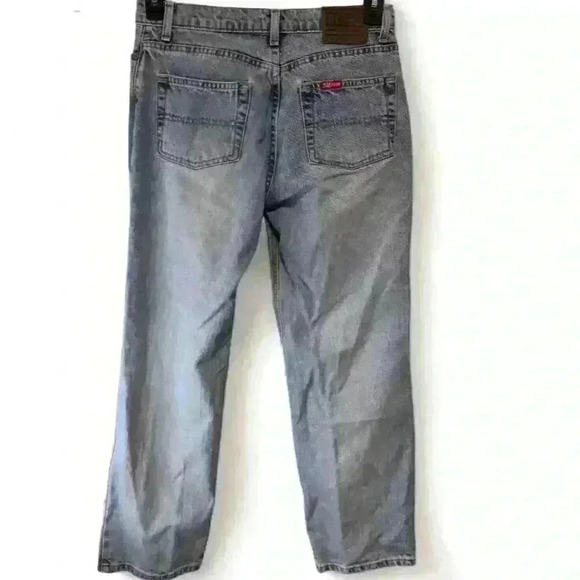 Vintage Polo Jeans Co. Men's Straight Jeans Blue Light Wash Size 4X29 - Picture 2 of 7